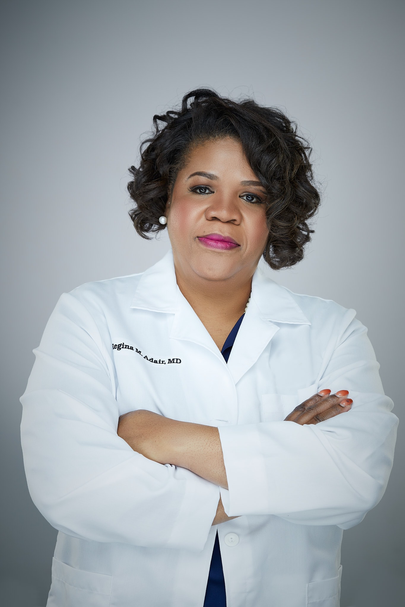 Woman in business suit professional headshot